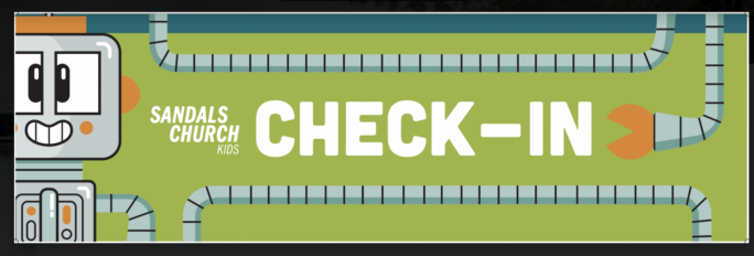SCK Rolling Check in sign